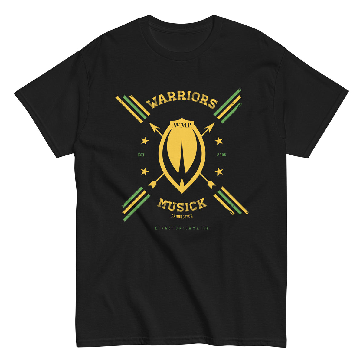 Warriors Musick Classic Crest Tee